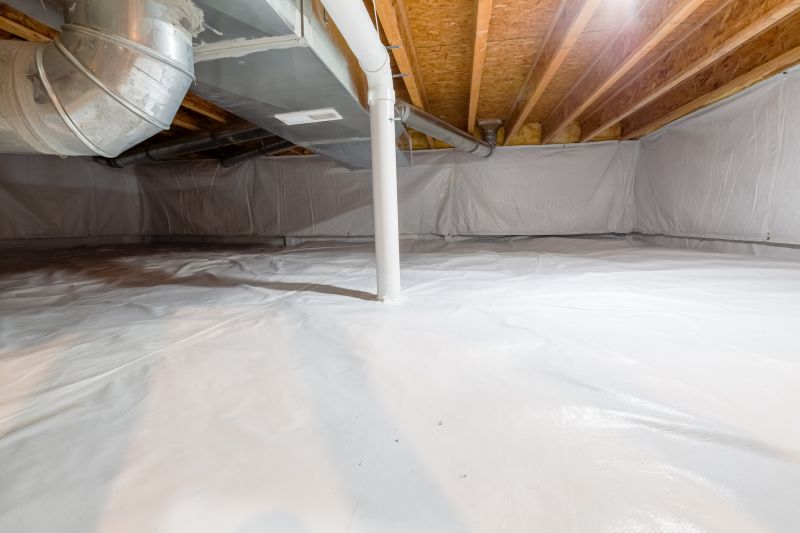 Encapsulated Crawlspace with Vent Covers